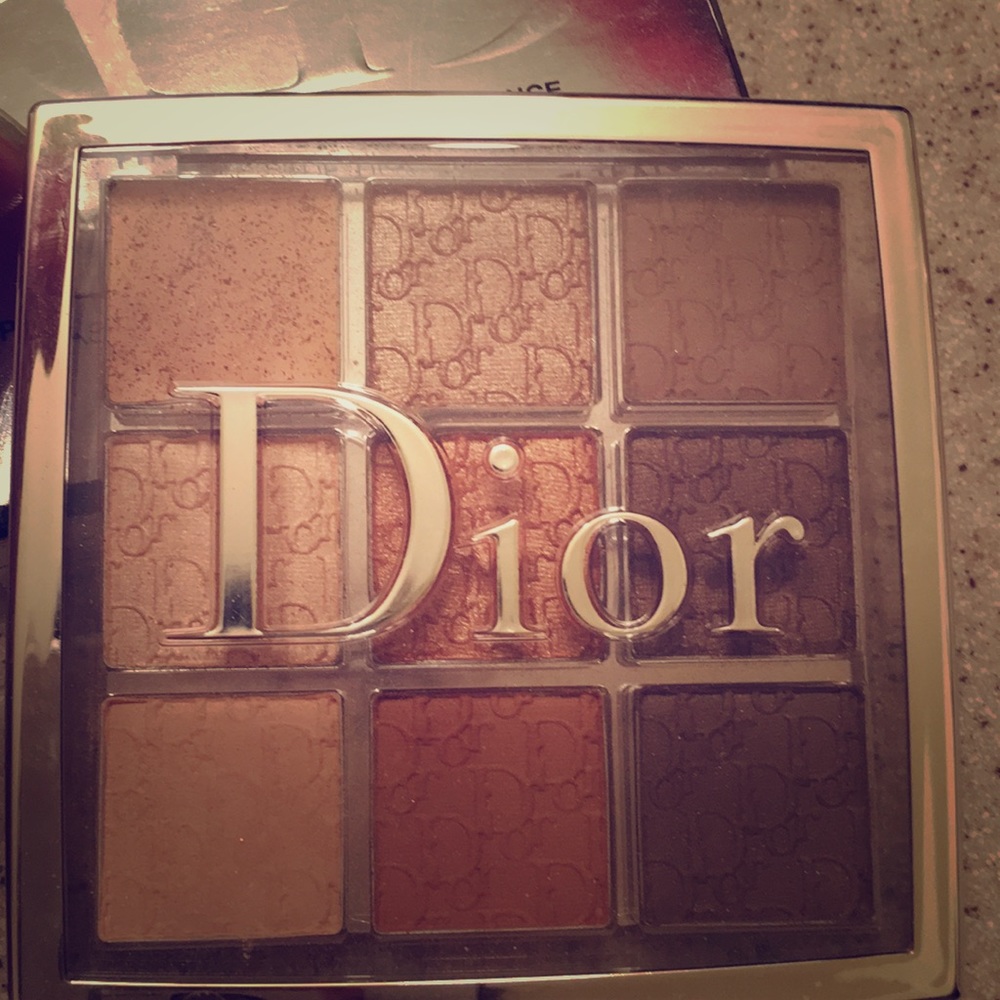 Dior eyeshadows “warm neutrals”